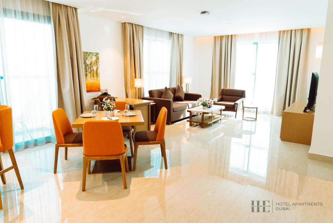 He Hotel Apartments Дубай Стая снимка