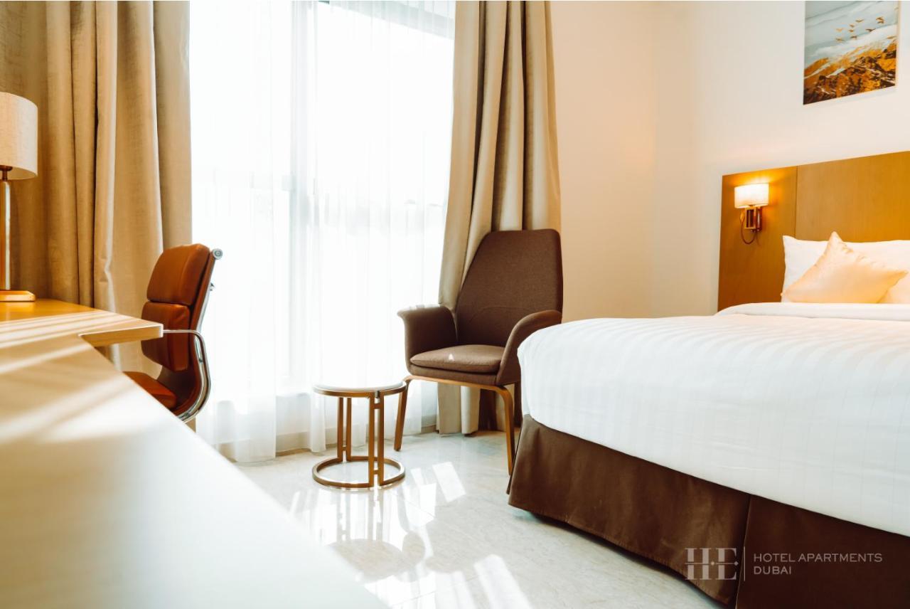 He Hotel Apartments Дубай Стая снимка